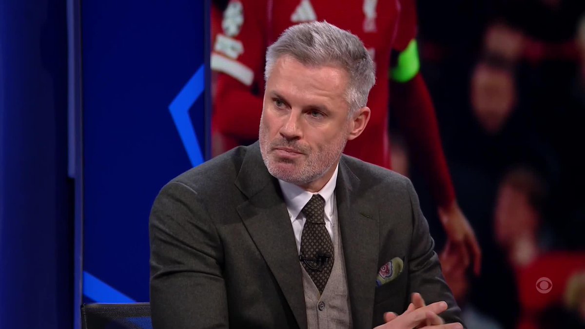 Jamie Carragher after PSV loss. "Liverpool isn't a sacking club. The manager [Arne Slot] is the king. You stick with the manager. I'm angry with the players. I don't like criticizing them. Van Dijk is a normal CB like I was. Mo Salah's legs are gone."