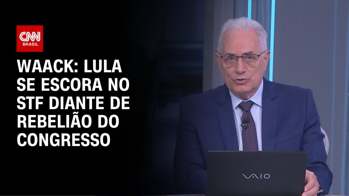 Waack: Lula se escora no STF diante de rebelião do Congresso; assista #WW
