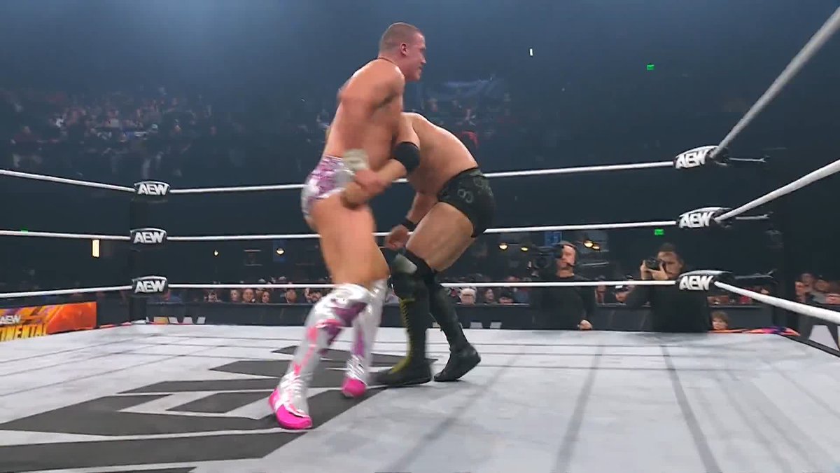 .@KYLEFLETCHERPRO DOES IT! Watch #AEWDynamite LIVE on TBS &amp; HBO Max