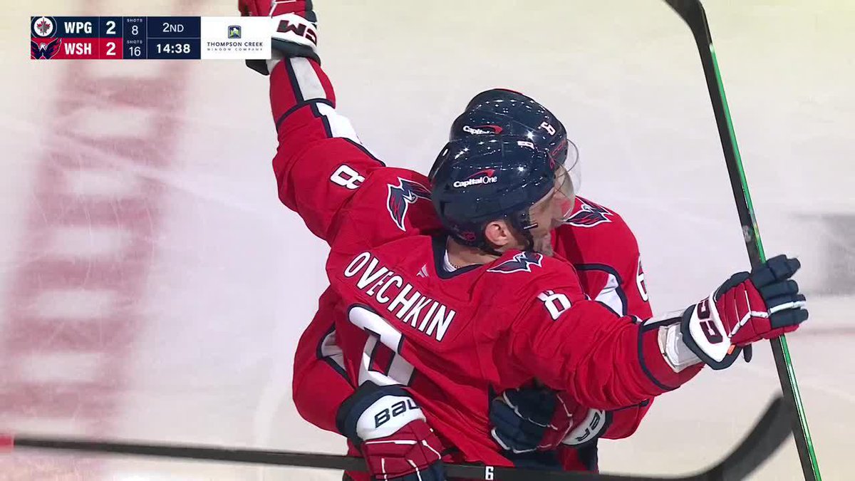 OVECHKIN CAN’T STOP SCORING 🔥