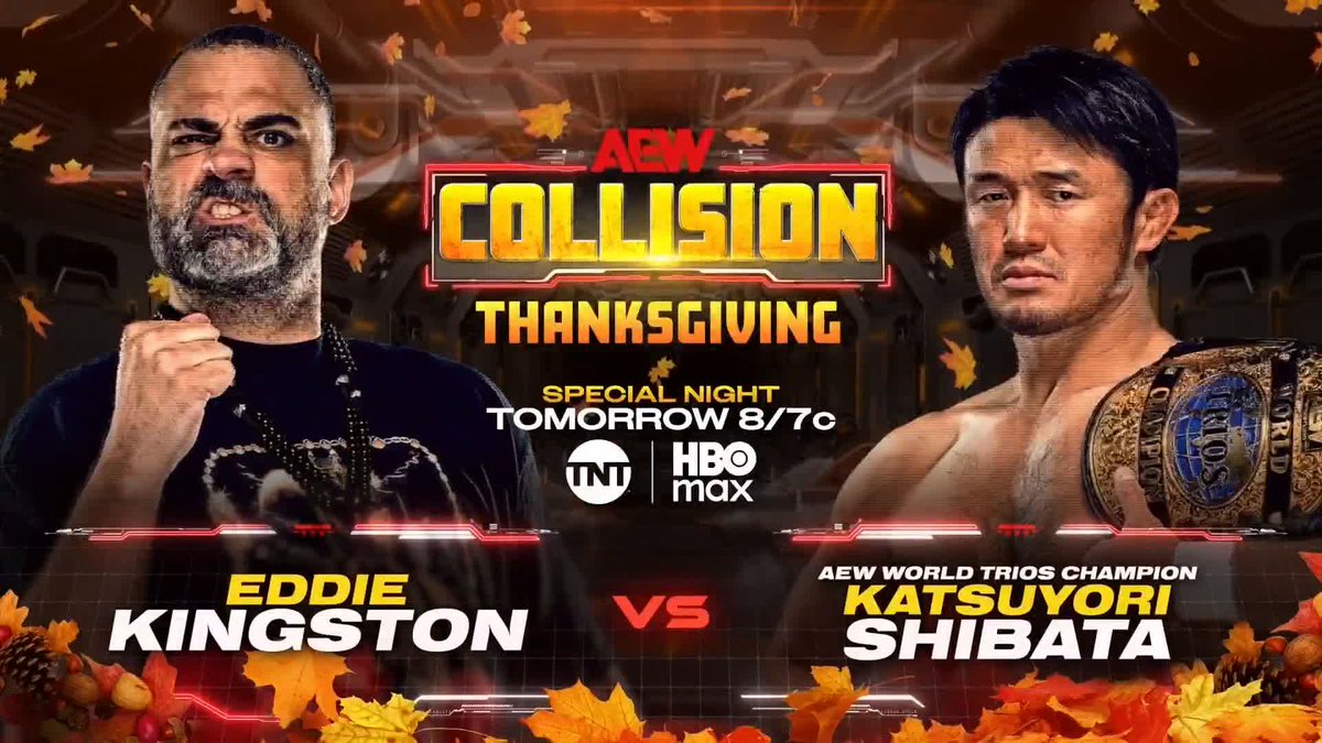 Eddie Kingston stayed silent on HOOK following #AEWFullGear, but he had plenty to say to #AEW World Trios Champion 柴田勝頼 / Katsuyori Shibata! Watch #AEWDynamite LIVE on TBS & HBO Max