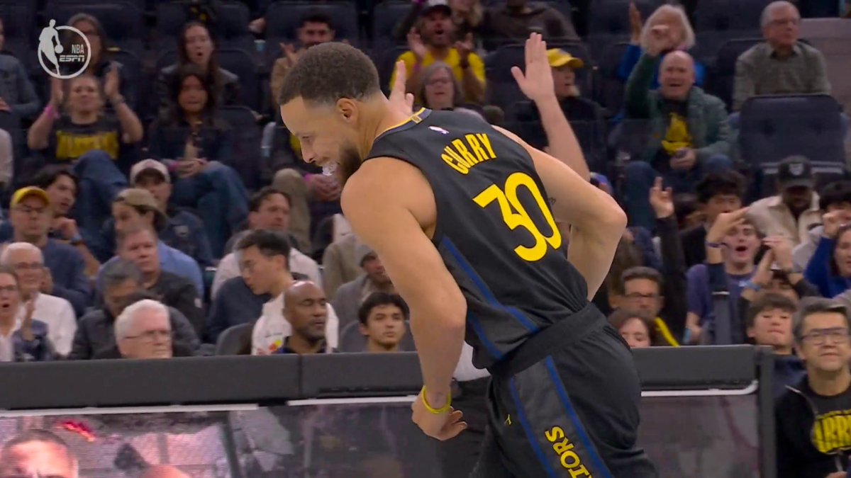 The Chef is starting to cook 😤 Watch Steph Curry play against the Rockets NOW on ESPN and the ESPN app 👀