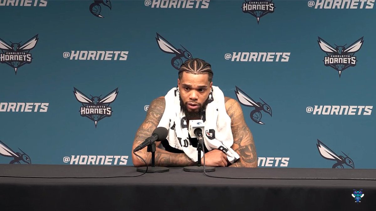 🎙️ Miles Bridges on the crowd cheering for the opposing team in their home arena: "I hate it. I hate it a lot. It happens when the Knicks come, it happens when the Lakers come... I hate it, but we didn't do anything to shut them up."