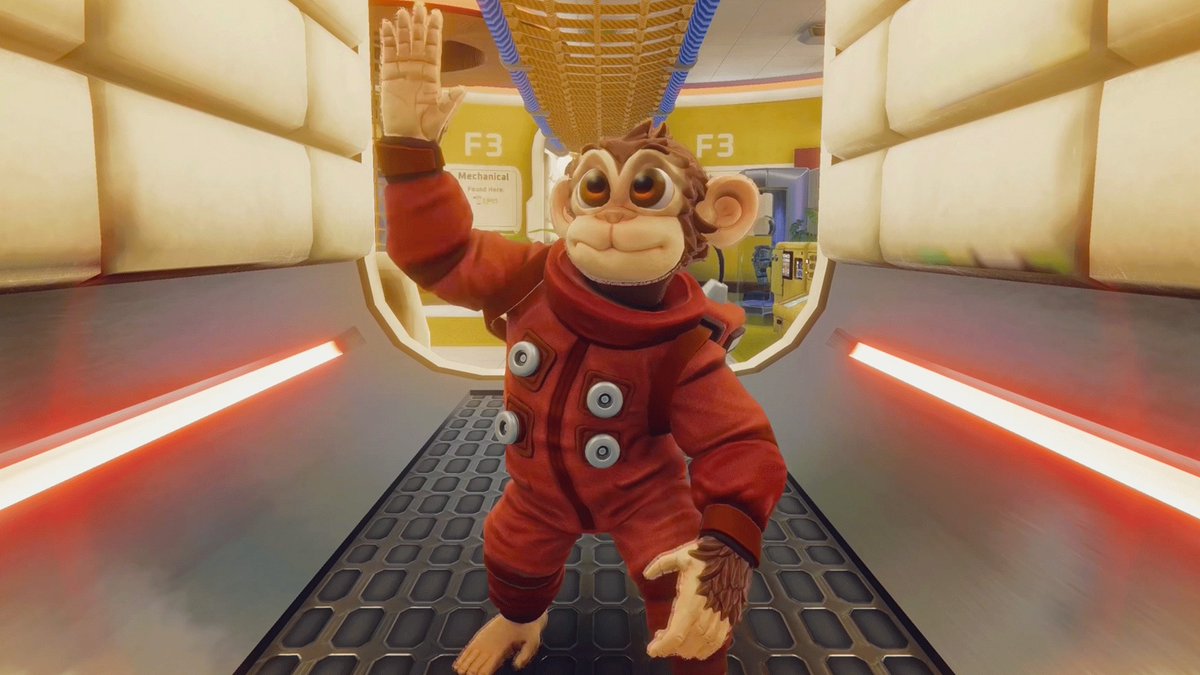 Assume command of a ship of Astrochimps to complete tasks, service emergencies, and upgrade the ship throughout the cosmos in Go Ape Ship! Coming soon to PC.