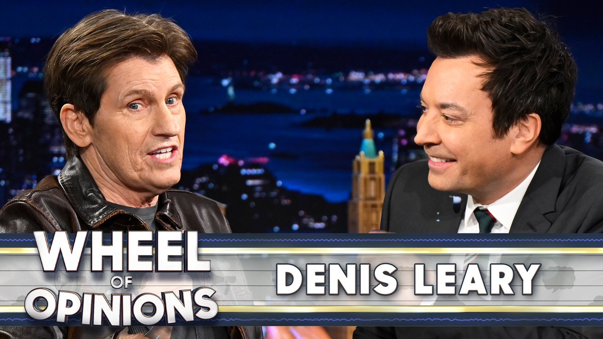 Wheel of Opinions w/ Denis Leary! #FallonTonight
