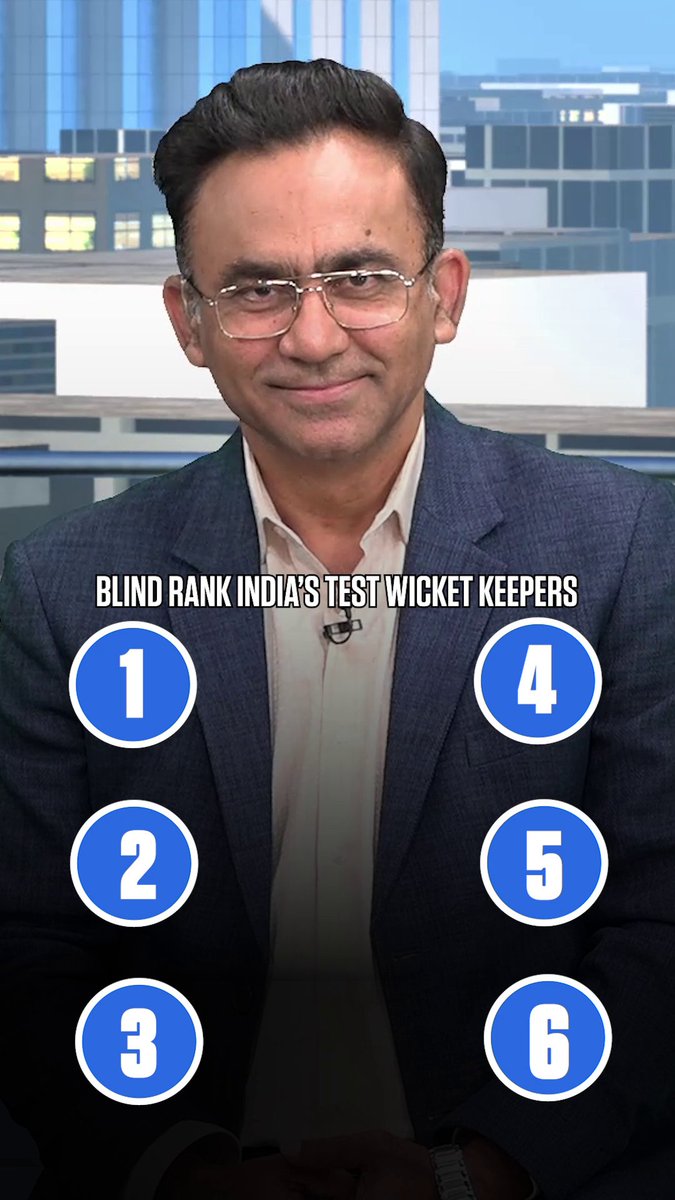 We got an India wicketkeeper to blind rank, well... India wicketkeepers. Watch how Saba Karim did ๐