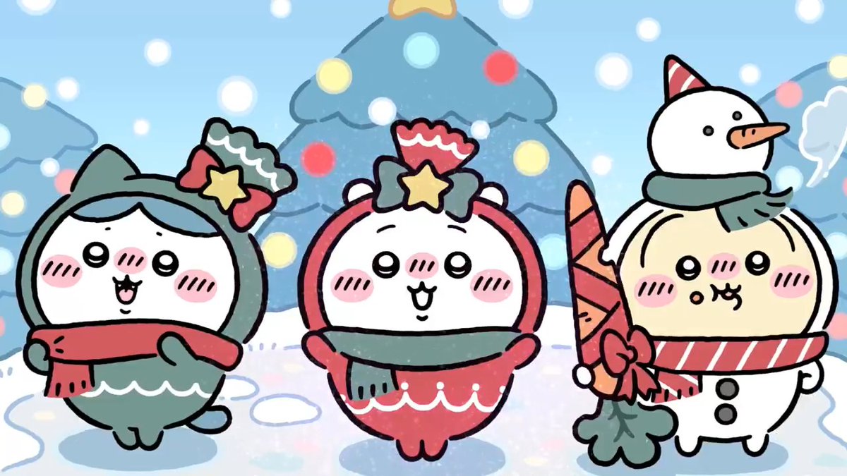 ╭━━━━━━━━━━━━━╮ 🎄Winter Holiday Outfits🎄 Available Now!✨ ╰━━━━━━━━━━━━━╯ #Chiikawa and friends make their debut in their new Winter Holiday-themed outfits!🎀 Log in to the app and check 'em out!💡 #ChiikawaPocket