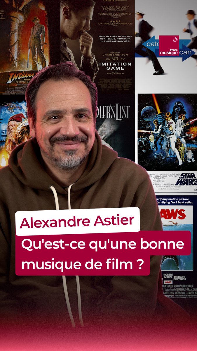 Une bonne musique de film, comment ça se crée ? Alexandre Astier nous explique. Votez pour votre musique de film préféré pour le Prix France Musique SACEM 👉🏻