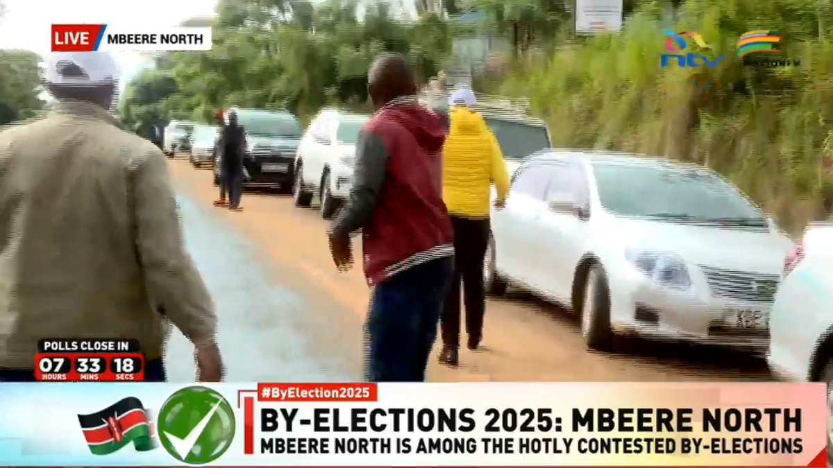 Mbeere North By-elections | DP Leader Justin Muturi kicks out Leonard Wa Muthende's agent Thuku Kiruga for wearing UDA colours at Siakago Social Hall. #ByElections2025 .Ibrahim Karanja.