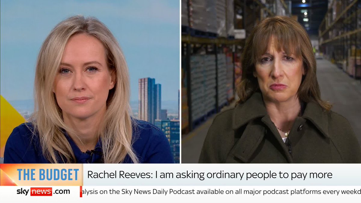 🗣️ 'Putting money into tackling child poverty is good for NHS and schools' The Chancellor explains to Sophy Ridge how the Budget will help lift 450,000 children out of poverty, while also positively impacting the healthcare and education system