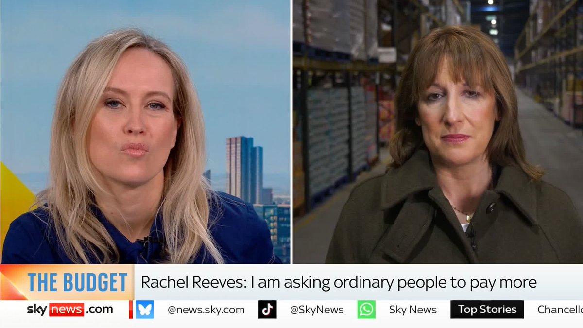 🗣️ 'Do you still have confidence in Richard Hughes, the head of the Office for Budget Responsibility?' - Sophy Ridge 🗣️ 'I do have confidence in Richard and the OBR' - Rachel Reeves 📺 Sky 501