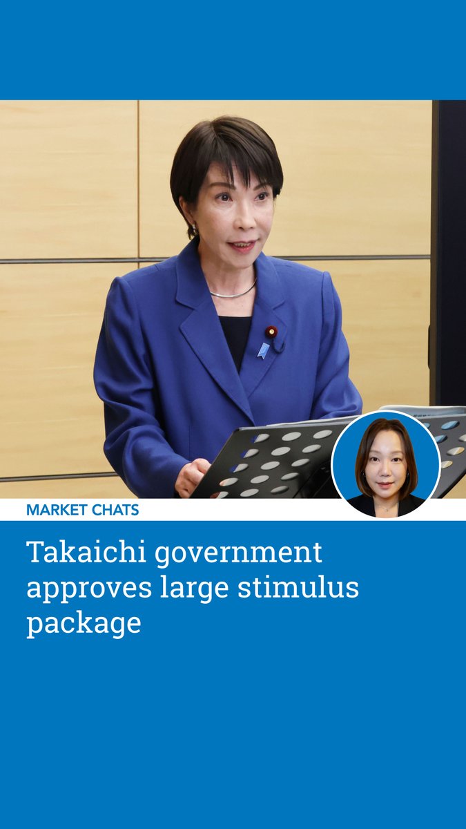 WATCH: Takaichi's large economic stimulus package Follow all of Nikkei Asia’s markets news here: