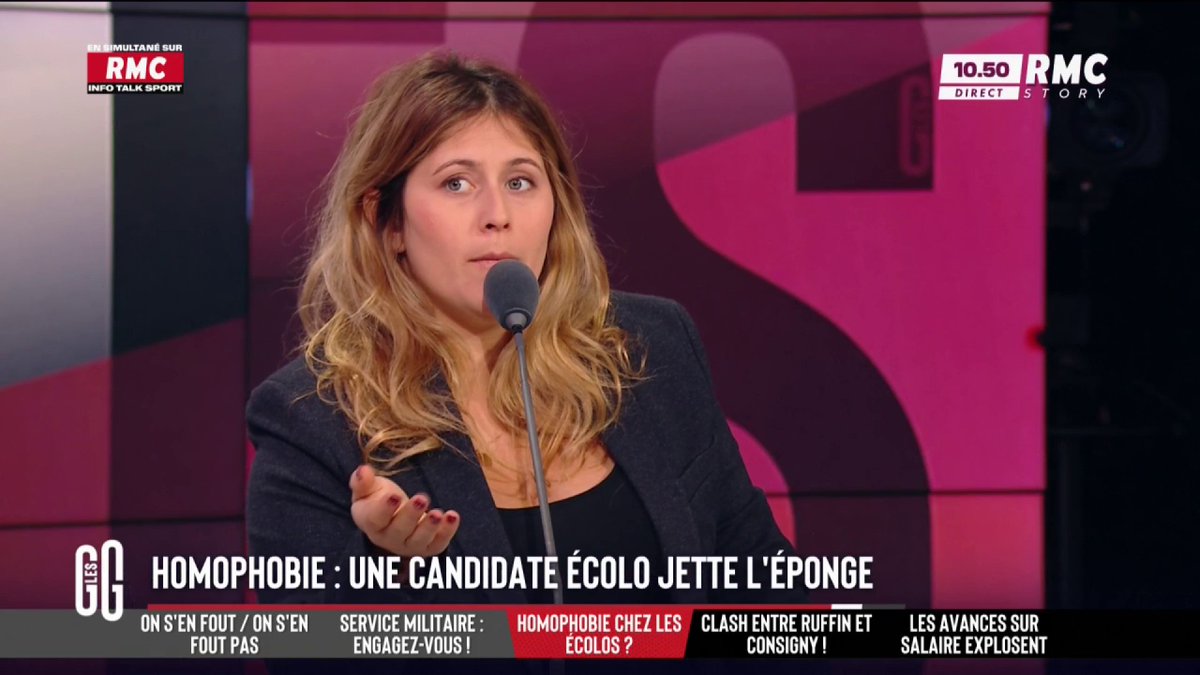 🚨 "Cible d'homophobie" au sein de son groupe politique, elle se retire de la course à Saint-Ouen. 🗣️ Flora Ghebali : "Moi aussi j'en ai fait les frais quand j'étais à EELV... j'ai été harcelée par des militants du parti. Ça fait mal. Il y a un climat toxique." #GGRMC