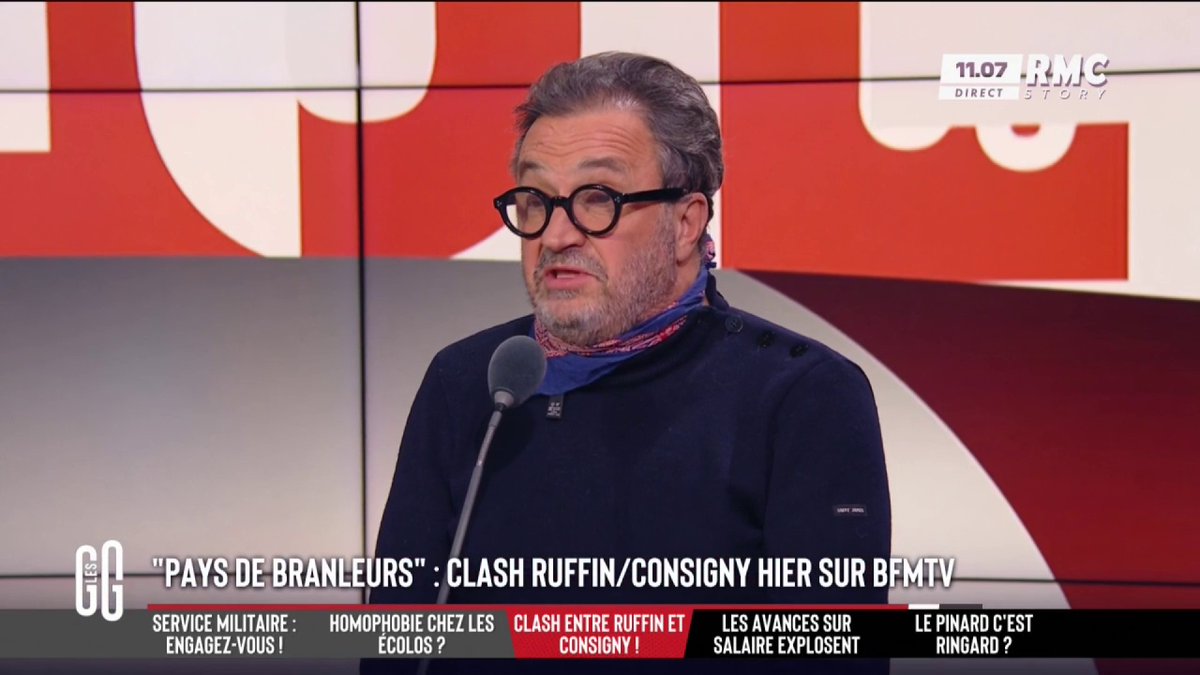 💥 "Pays de branleurs" : le clash Consigny/Ruffin hier soir sur BFMTV 🗣️ Yves Camdeborde : "J'ai été choqué par les attaques de Monsieur François Ruffin sur la vie personnelle de Charles Consigny." #GGRMC