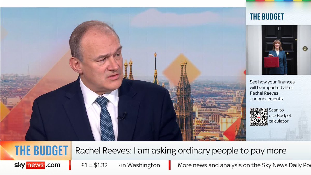 🔥 Ed Davey on Zack Polanski: “He used to be a Liberal Democrat, but didn't get selected, and then he left”