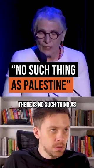 Here's a question for Melanie Phillips. You say there is "no such thing" as the Palestinian people - and only Jewish people are entitled to the land. Half the people living between the River and Sea are Palestinian. What exactly do you think should happen to them?