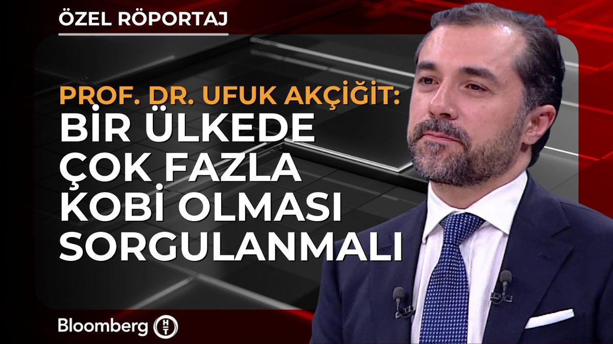 Prof. Dr. Ufuk Akçiğit: 📍 Orta gelir tuzağına takılmış 110 ülke inovasyonu tetikleyemiyor 📍 Yapay zeka bazlı firma kurmak için büyük yatırım değil fırsat gerek 📍 Bir ülkede çok fazla KOBİ olması sorgulanmalı