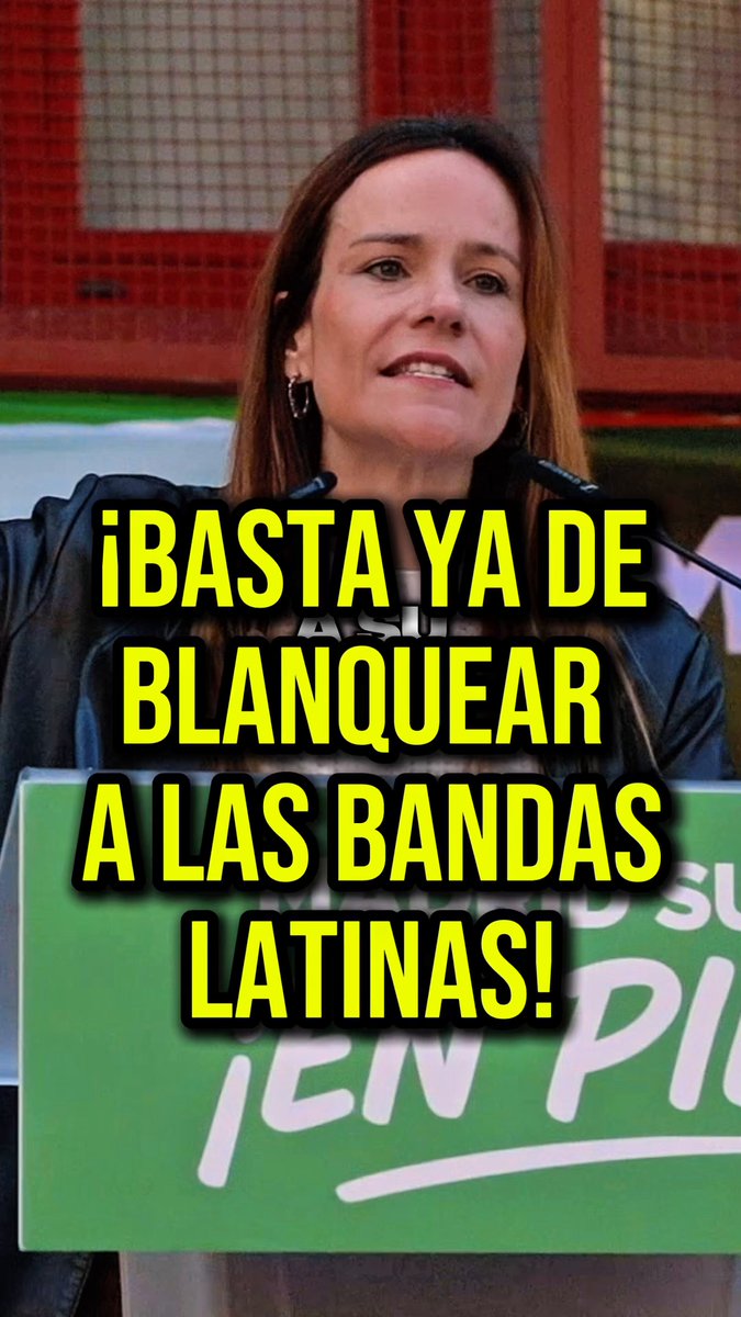 ‼️Las bandas latinas ya preparan asesinatos de policías en Madrid. Aprovechan la pasividad política para sustituir la ley del Estado por la suya. Pues con VOX no habrá complejos: Los criminales de las bandas latinas, hispanas o como se llamen se van deportados a su país ✈️