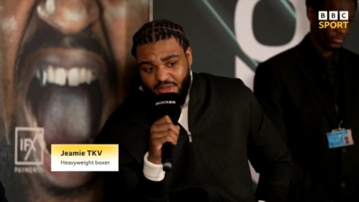Jeamie TKV says he's earned his place in a British heavyweight title fight "the hard way" compared with his opponent. Frazer Clarke isn't so sure about that! #BBCBoxing