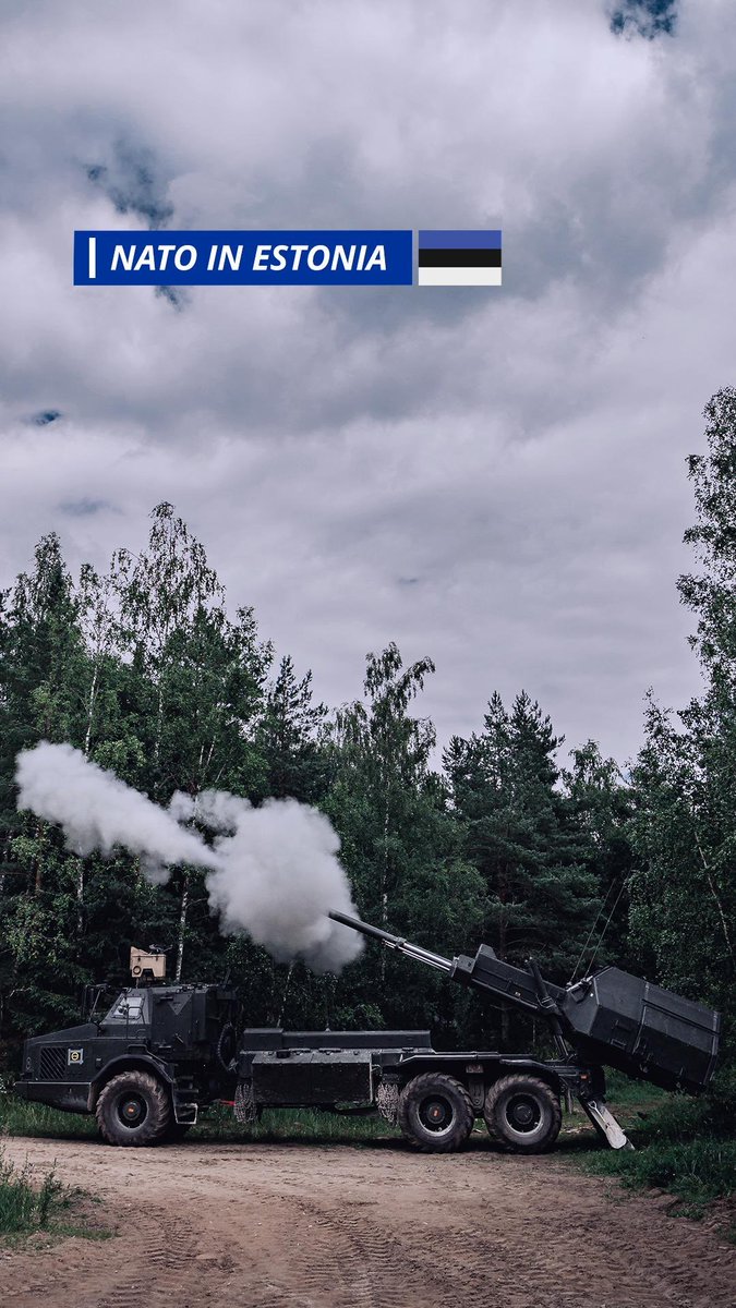 One people, one alliance Thousands of combat-ready Allied troops are protecting 🇪🇪 Estonia with armoured vehicles, fighter jets and counter-drone systems. NATO’s new vigilance activity ‘Eastern Sentry’ makes Estonia and the entire eastern part of the Alliance even safer