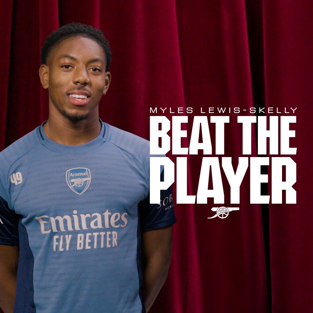 Putting their knowledge to the test against a Gunner 🆚 Beat The Player with Myles Lewis-Skelly is now LIVE 👇