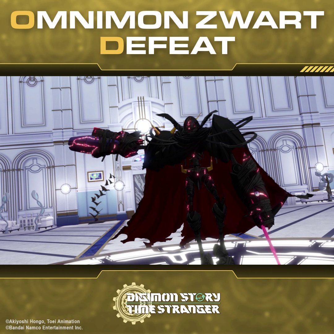 Omnimon Zwart Defeat Special Move: Supreme Cannon #TimeStranger