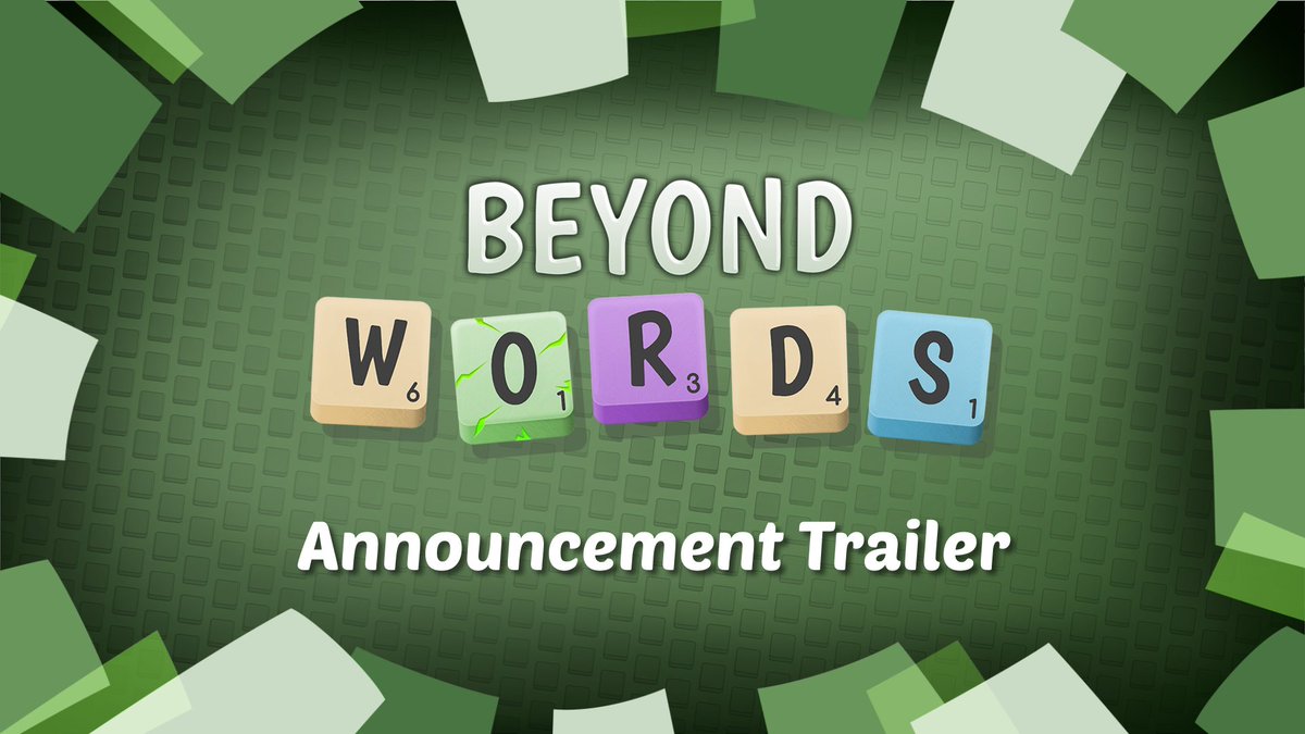 🧠 Beyond Words is here! 🔠 A new challenge from the creators of GoldenEye🤵and TimeSplitters⏱️ 📺 Watch the trailer Described as “Balatro meets Scrabble” by Time Extension. Coming to: ⚫ Steam 🔵 PlayStation 5 🔴 Nintendo Switch ❎ Xbox Series X 🎮 Demo live now ⭐ Wishlist today