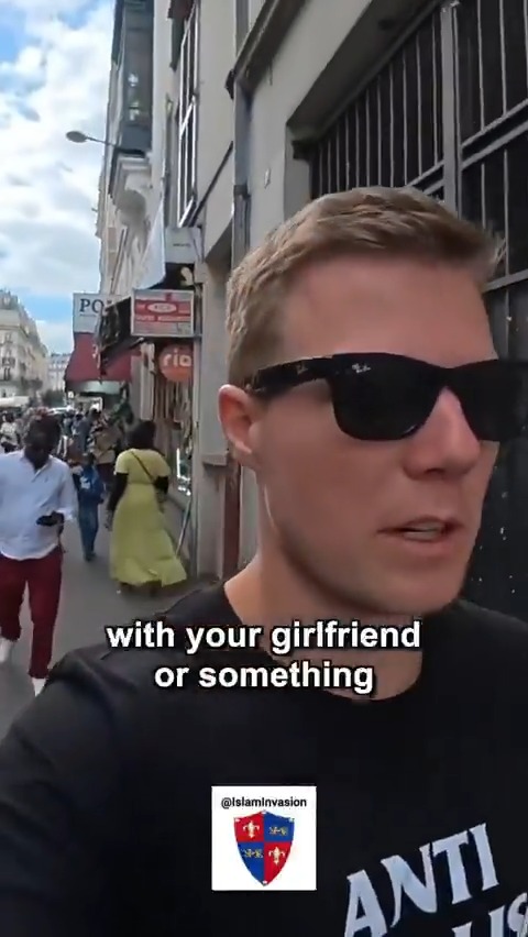 “If you dropped me off without telling me, I’d say we just landed in West Africa” Shockingly, this is Paris in 2025! They’re not telling us the real numbers. We are literally losing country after country!!