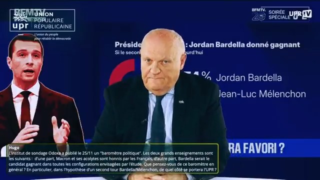 «Les 🇫🇷 doivent comprendre que les milliardaires ont un intérêt fondamental à faire élire des gens qui ne soient pas au niveau à l'Élysée ! Les milliardaires promeuvent donc #Bardella, #Glucksmann et consort pour continuer le pillage du patrimoine des 🇫🇷 !» François Asselineau 🇫🇷 #Frexit