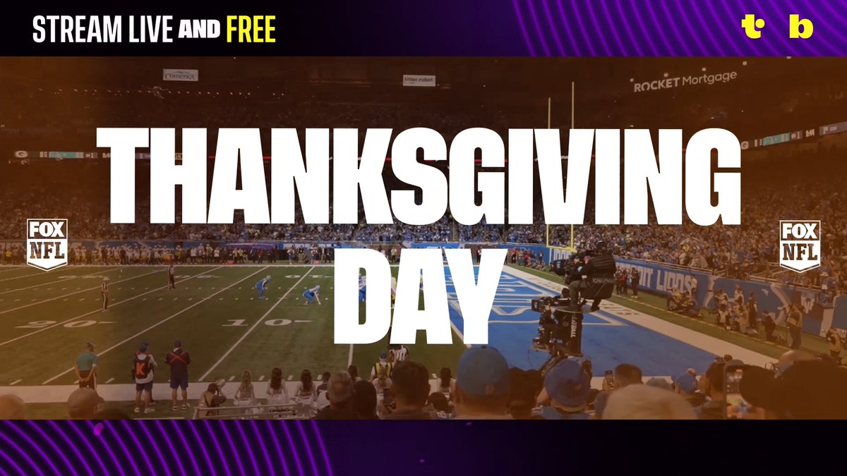 today's plans: 🏈 Green Bay Packers vs Detroit Lions 🎸 Jack White 🎬 Sidelined 2: Intercepted (catch it after the game!) Watch here: *Must be signed in to watch. Only available on select devices.