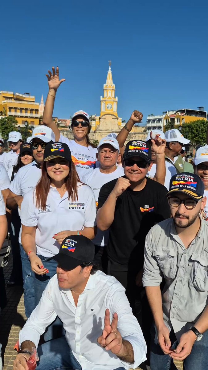 Cartagena dice “¡Firme por la Patria!” 🇨🇴🐅 #CaravanaDelTigre