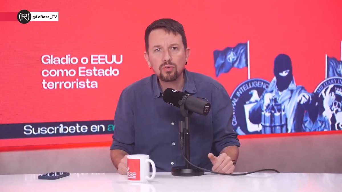 Red Gladio ¿Qué sentido tiene hablar de esto en 2025, en el contexto del Trumpismo, de la competición geopolítica con China, de la guerra ruso-ucraniana, de las amenazas de invasión a Venezuela? Tiene mucho sentido amigos, amigas y amigues 👇🏻 📺