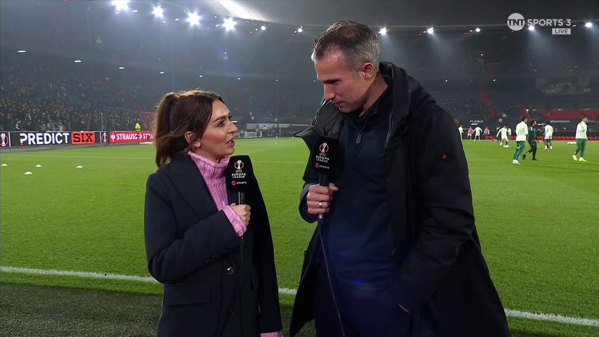 "We believe that by sticking to our principles, it gives us the biggest chance of winning" ๐ค Robin van Persie shares his thoughts before tonightโs game against Celtic ๐ฃ๏ธ ๐บ TNT Sports & discovery+ UK