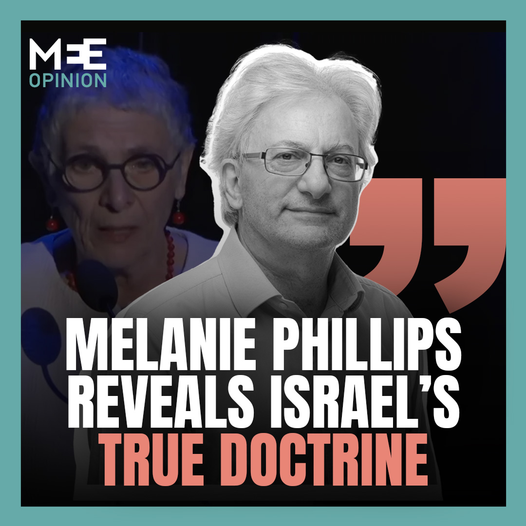 'Home truths' from Melanie Phillips convey one message: Israel will always be at war | David Hearst | MEE Opinion