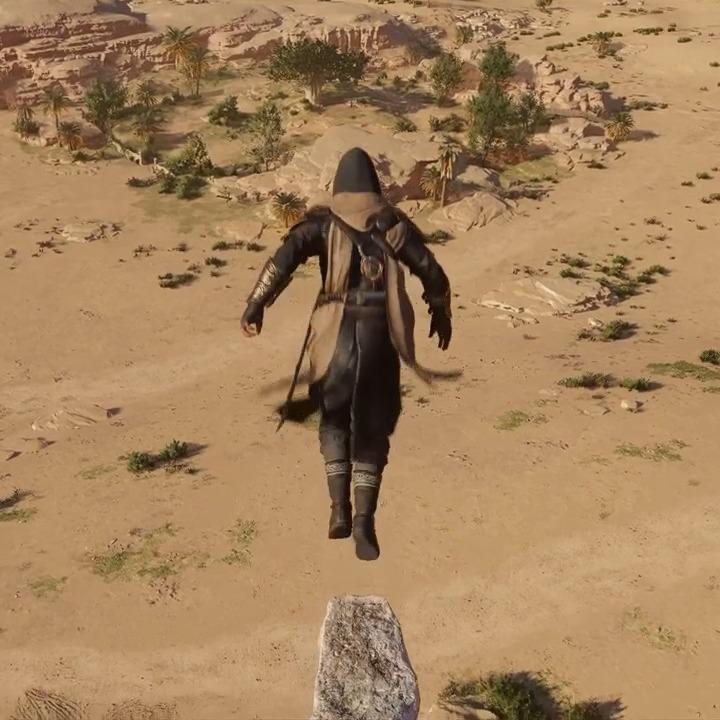 Enjoying the views with Basim 😌 #AssassinsCreedMirage