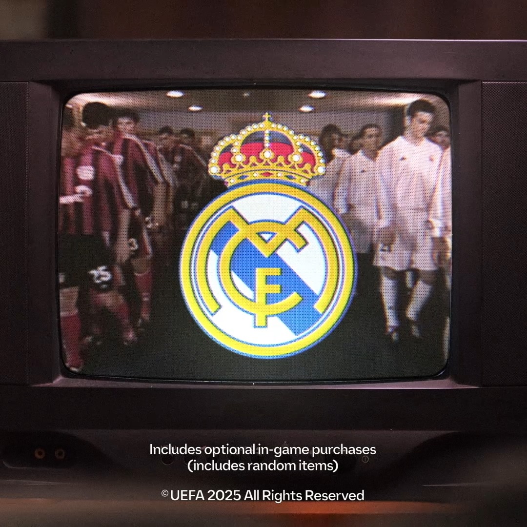 Real Madrid history on display. Play through historic matches to earn Real Madrid ICONs and retro kits, only in #FCMobile. Download and play now.