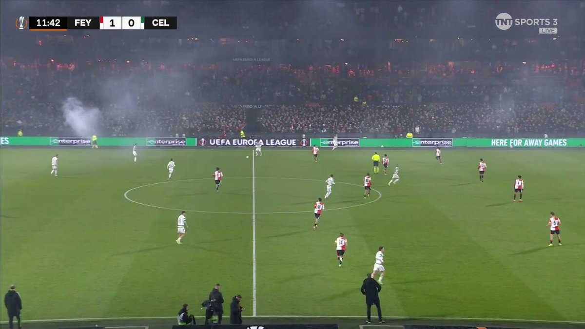 Feyenoord strike first against Celtic through the in-form Ayase Ueda 🎯 📺 TNT Sports &amp; discovery+ UK