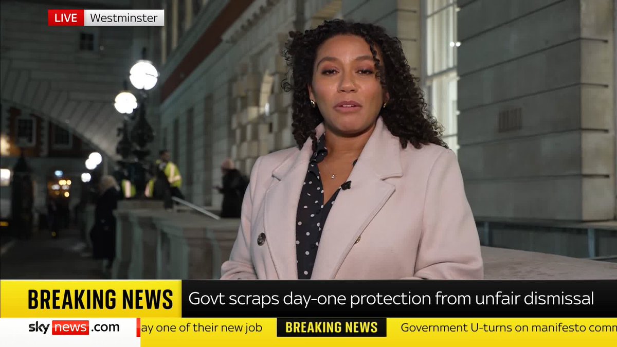 As the government U-turn on day-one protection from unfair dismissal, Sky's Mhari Aurora explains what was originally in Labour's manifesto and why they have decided to do this 📺 Sky 501, Virgin 602, Freeview 233 and YouTube