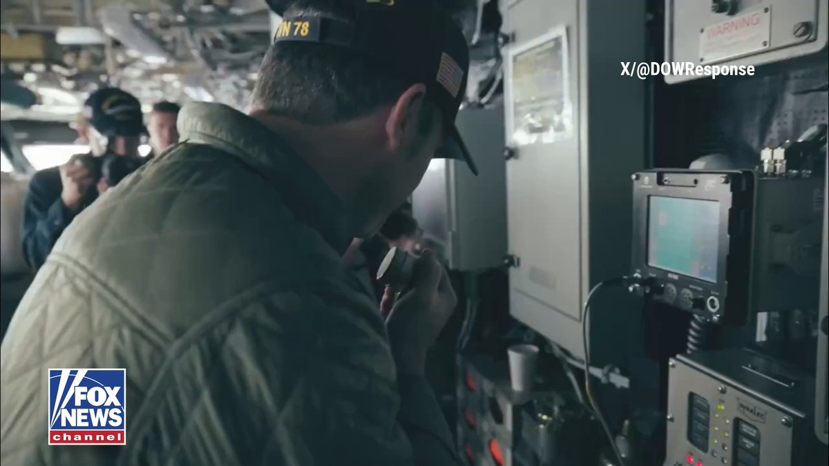 “Happy Thanksgiving from a grateful nation.” Secretary of War Pete Hegseth salutes the men and women of the USS Gerald R. Ford stationed in Latin America.