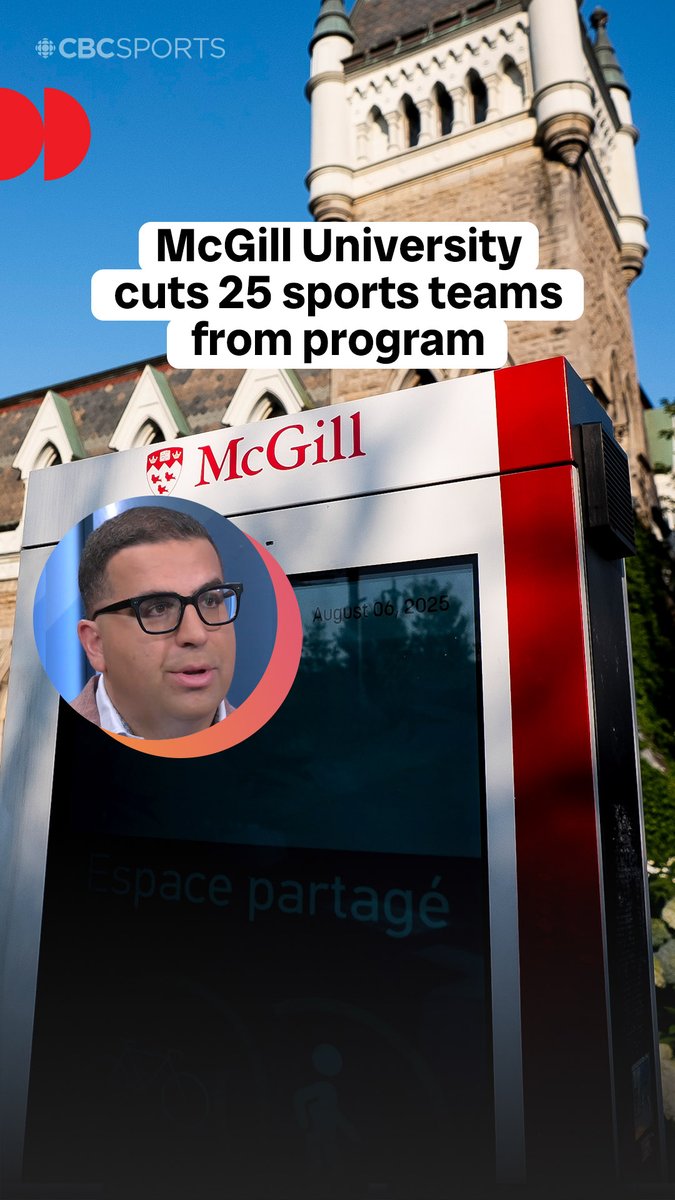 BIG SIGH 😔 Arash Madani and Savanna Hamilton discuss the news that McGill University is cutting 25 sports teams from its program More U SPORTS: