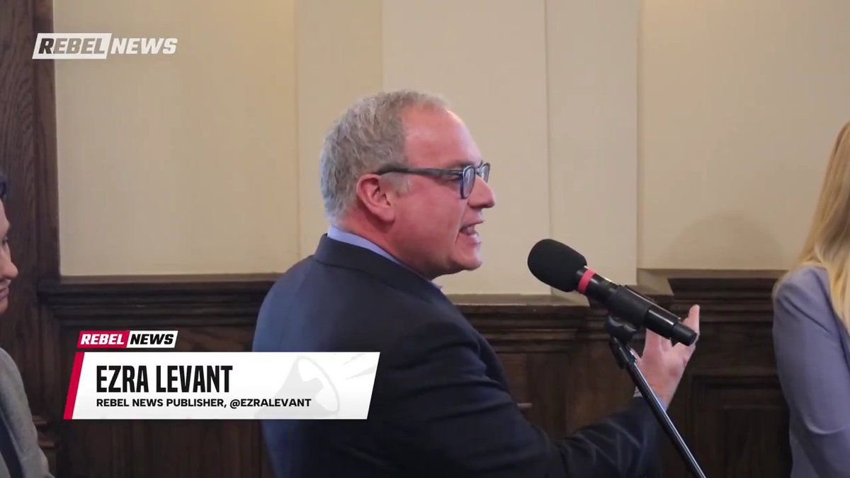 🚨@EzraLevant asks Premier Danielle Smith about the province's new agreement with the Carney Liberals to 'support' an oil pipeline to the B.C. coast, noting it requires Alberta to raise carbon taxes now while a pipeline may not be constructed for a decade or longer.