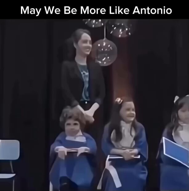 He may not be the first in class but he’ll be the happiest in life