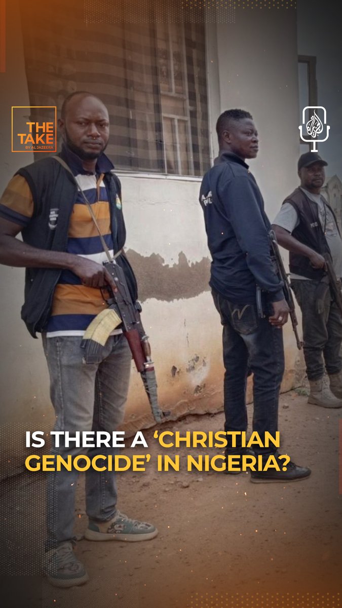 Mass kidnappings in Nigeria are rising again as Donald Trump accuses the country of “Christian genocide.” What’s really driving the violence? 🎧 #TheTake’s Malika Bilal hears from @yinkawrites, Africa editor at Semafor:
