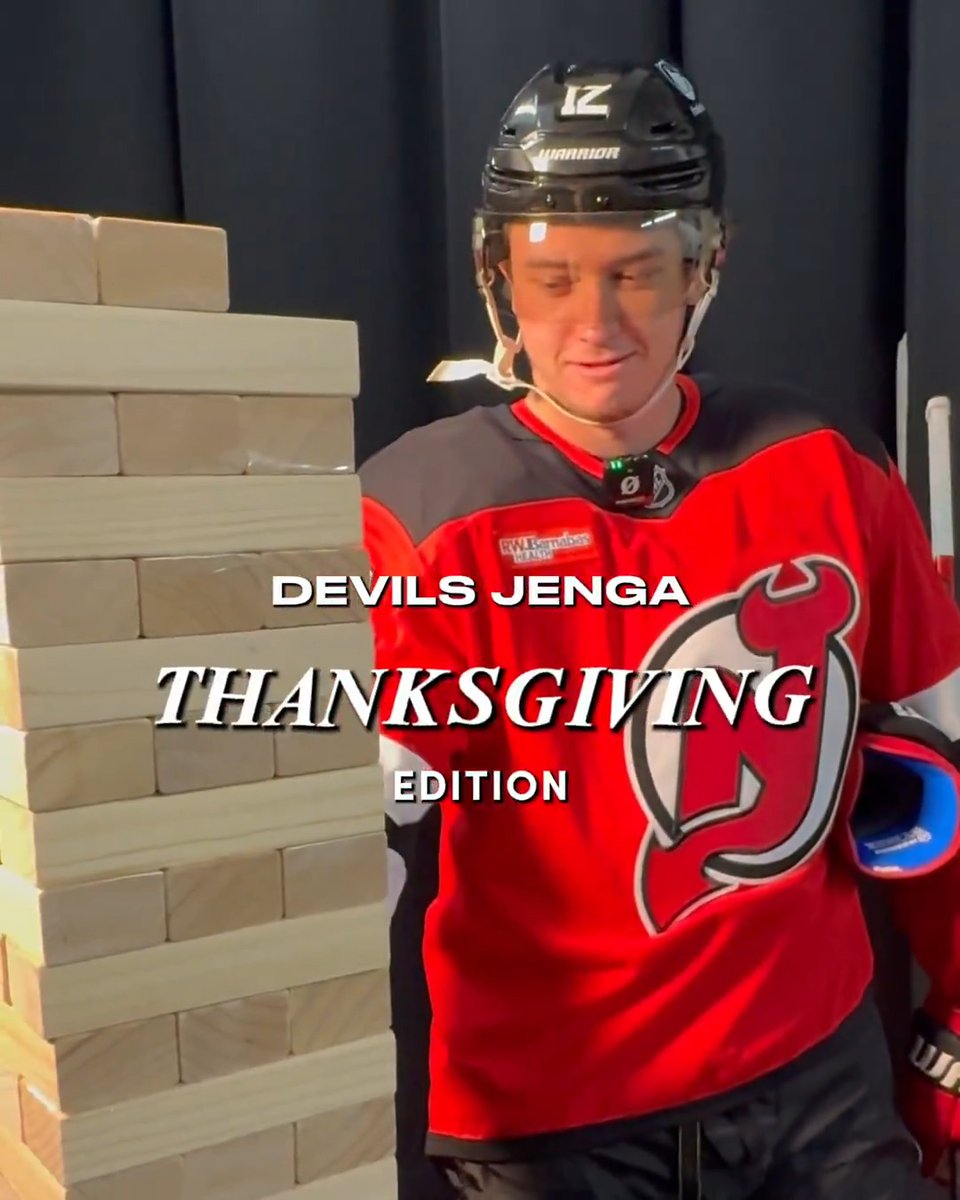 For your holiday feed: Thanksgiving Jenga.
