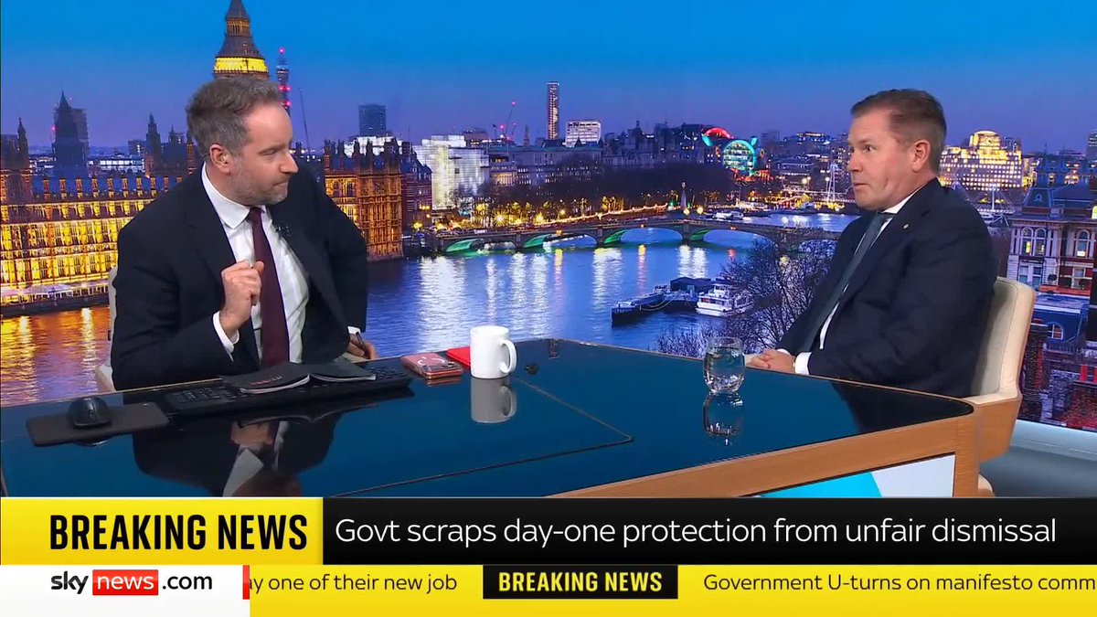 Co-Chief Executive of the Rigby Group, Steve Rigby, reacts to the changes to the Employment Rights bill saying it's "positive news" and "a good compromise" ๐บ Sky 501, Virgin 602, Freeview 233 and YouTube