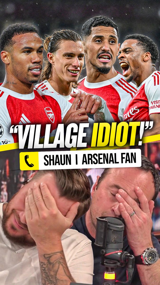✅ Caller: "We have for the best backline the Premier League has ever seen!" 🤦‍♂️ Cundy: "A village has lost its idiot!" 😤 O'Hara: "This is why people hate Arsenal!" Jamie O'Hara and Jason Cundy were not having this claim from Shaun the #AFC fan! 😡