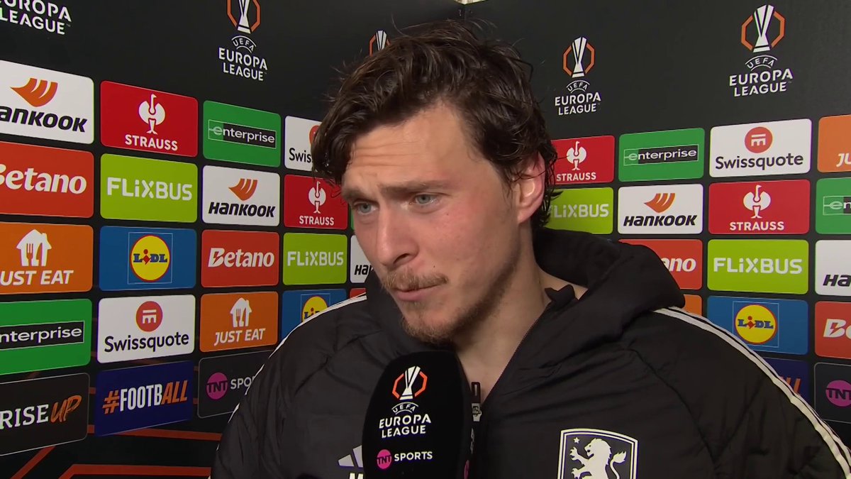 "We can be more ruthless!" A solid performance from Aston Villa but there's still room for improvement for Victor Lindelöf... 🎙️ Olivia Buzaglo 📺 TNT Sports & discovery+ UK