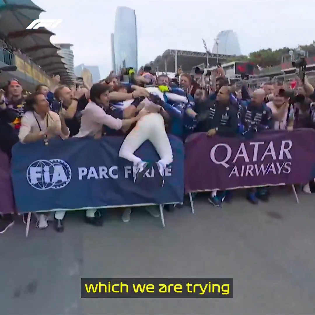 Carlos reflects on a stellar first season with 🤩 #F1 #QatarGP