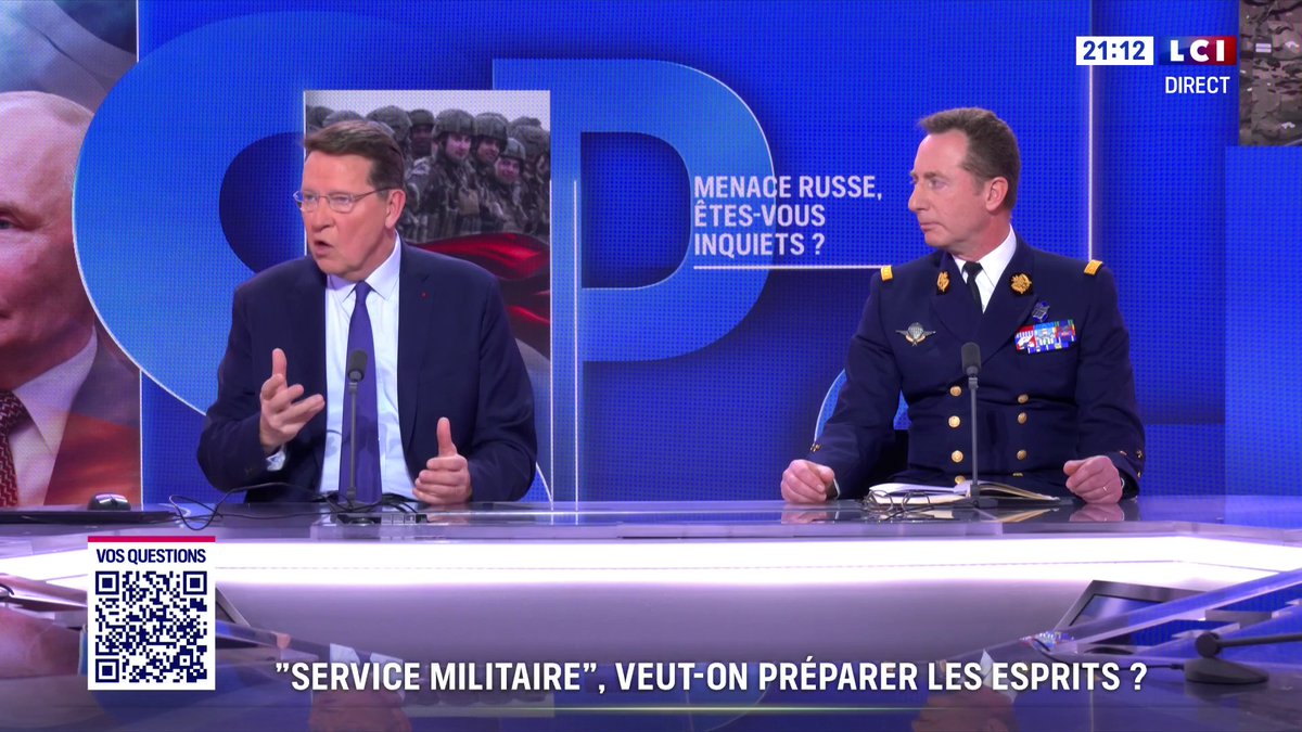 Guerre en Ukraine : "À ce jour, la grande armée russe est incapable de faire la conquête de l'Ukraine", explique Pierre Servent ▶️ Darius Rochebin