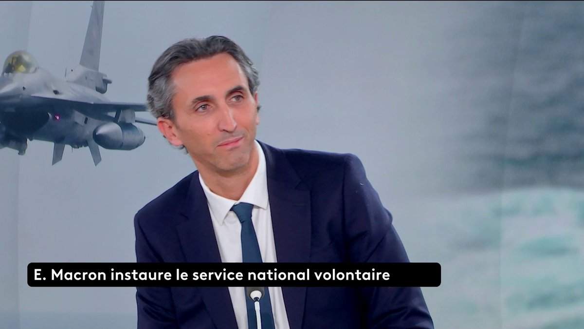 🔴 Pour le vice-président Les Républicains Julien Aubert, le service militaire n'aura pas d'impact sur certains jeunes, puisqu'il est sur la base du volontariat : "Le jeune qui allait piller les magasins après Nahel ne va pas signer". Loïc de La Mornais #SurLeTerrain #Canal16